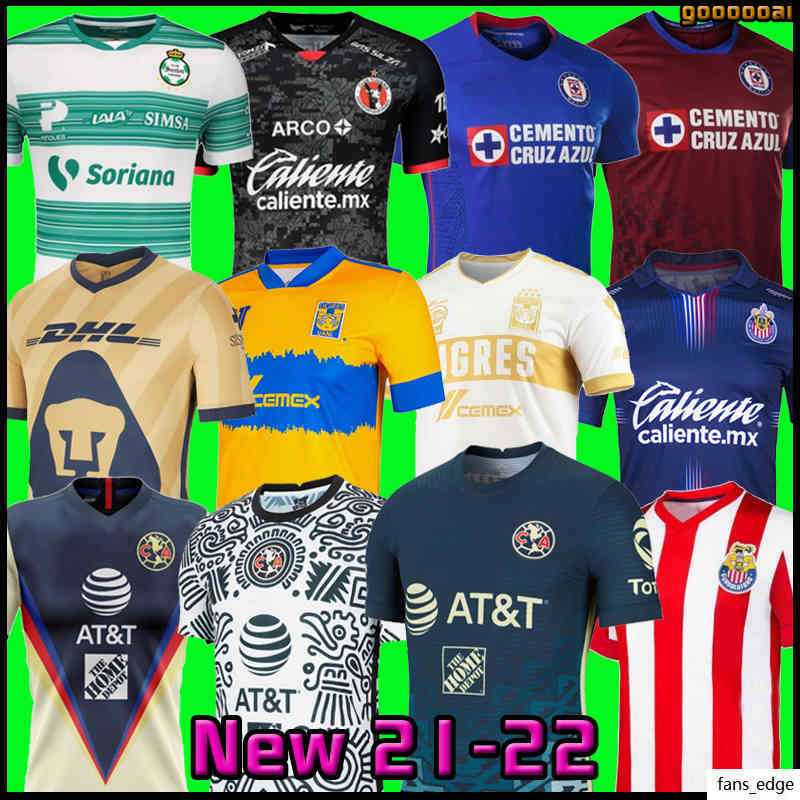 20 21 22 Club America Cruz Azul Soccer Jersey 2021 2022 Guadalajara Chivas 115th Tijuana UNAM Tigres home away third Liga MX Football Shirts, 【club america】21/22 away
20 21 22 Club America Cruz Azul Soccer Jersey 2021 2022 Guadalajara Chivas 115th Tijuana UNAM Tigres home away third Liga MX Football Shirts, 【club america】21/22 away