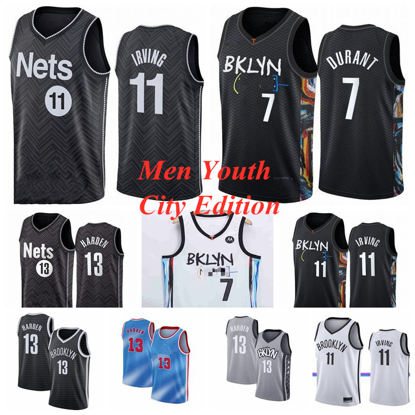 Brooklyn Nets Basketball Jerseys Men Kids Kevin 7 Durant 11 Irving 13 Harden Jersey Authentic 2021 Youth City Swingman Edition Blue, Black;red
Brooklyn Nets Basketball Jerseys Men Kids Kevin 7 Durant 11 Irving 13 Harden Jersey Authentic 2021 Youth City Swingman Edition Blue, Black;red