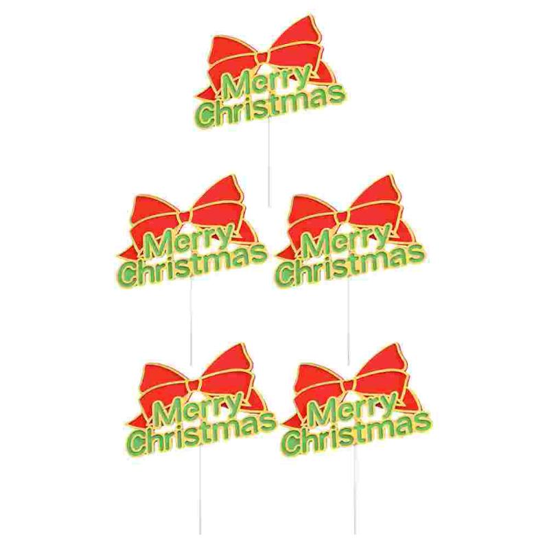 Other Festive & Party Supplies 5pcs Xmas Cupcake Toppers Christmas Bow-knot Cake Picks Decors Prop (Red)
Other Festive & Party Supplies 5pcs Xmas Cupcake Toppers Christmas Bow-knot Cake Picks Decors Prop (Red)