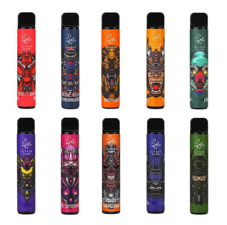 ELF BAR Lux 1500 Puffs Disposable E cigarettes Vape Pen 4.8ml 2% 5% Prefilled Cartridge Pod Device 850mAh Battey elfbar vapes bang puff xxl Gunnpod
ELF BAR Lux 1500 Puffs Disposable E cigarettes Vape Pen 4.8ml 2% 5% Prefilled Cartridge Pod Device 850mAh Battey elfbar vapes bang puff xxl Gunnpod