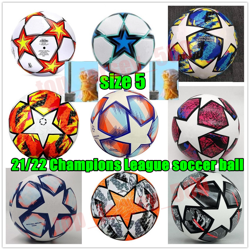 top New European champion 2021 2022 Club League PU soccer Ball Size 5 high-grade nice match Finals 21 22 football balls
top New European champion 2021 2022 Club League PU soccer Ball Size 5 high-grade nice match Finals 21 22 football balls