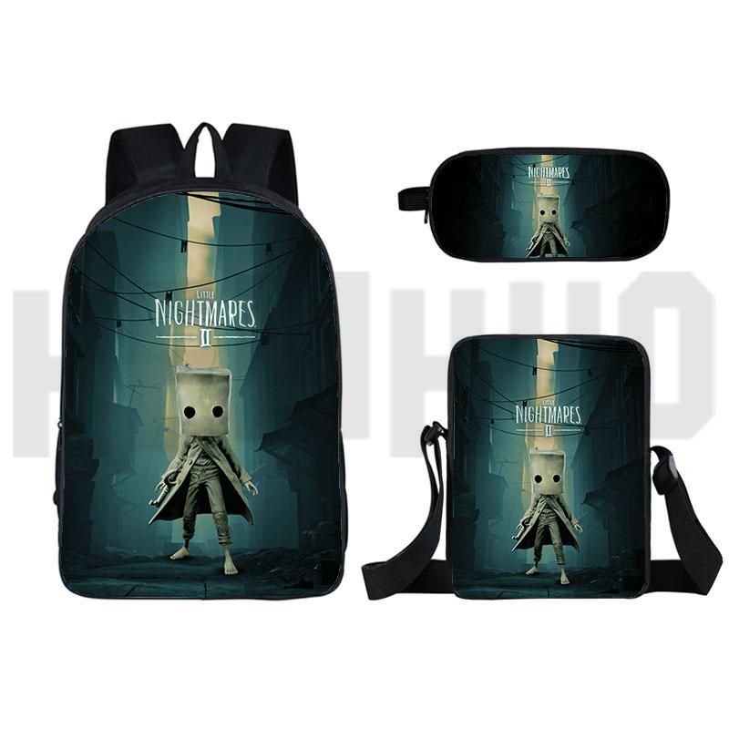 Backpack Little Nightmares 2 Children 2021 Cartoon School Bag Laptop 16inch Rucksack Teenager Shoulder Women Cosmetic Bags
Backpack Little Nightmares 2 Children 2021 Cartoon School Bag Laptop 16inch Rucksack Teenager Shoulder Women Cosmetic Bags