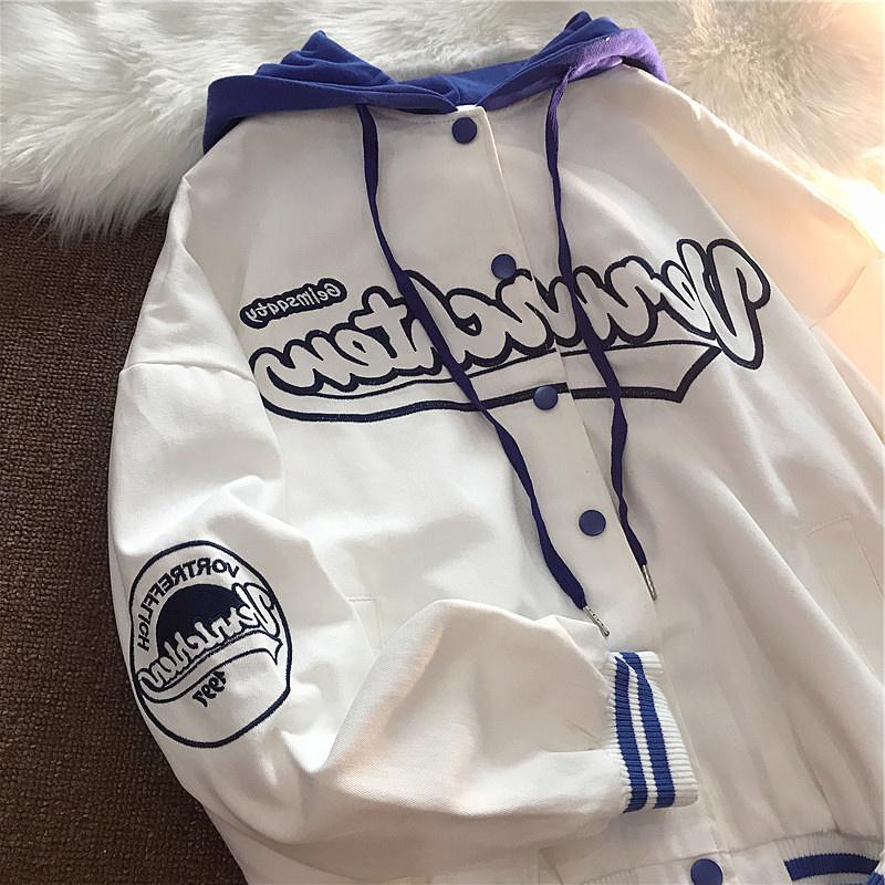 Women's Jackets Embroidery Harajuku Patch Plus Size Coat 2021 Winter Autumn Hip Hop Long Sleeve Female Jacket Outwear, Black;brown
Women's Jackets Embroidery Harajuku Patch Plus Size Coat 2021 Winter Autumn Hip Hop Long Sleeve Female Jacket Outwear, Black;brown