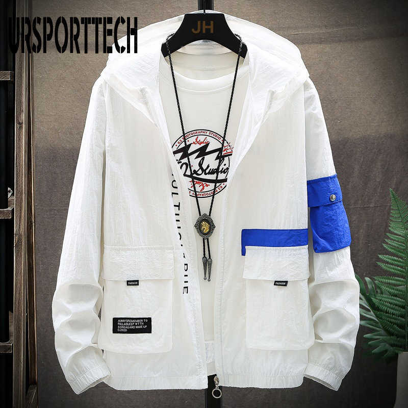 Summer Autumn Thin Jacket Men Boys Light Hoodies Sun Protection Clothing Loose Hooded Streetwear Outdoor Sport Oversize Coats 210528, Pink
Summer Autumn Thin Jacket Men Boys Light Hoodies Sun Protection Clothing Loose Hooded Streetwear Outdoor Sport Oversize Coats 210528, Pink