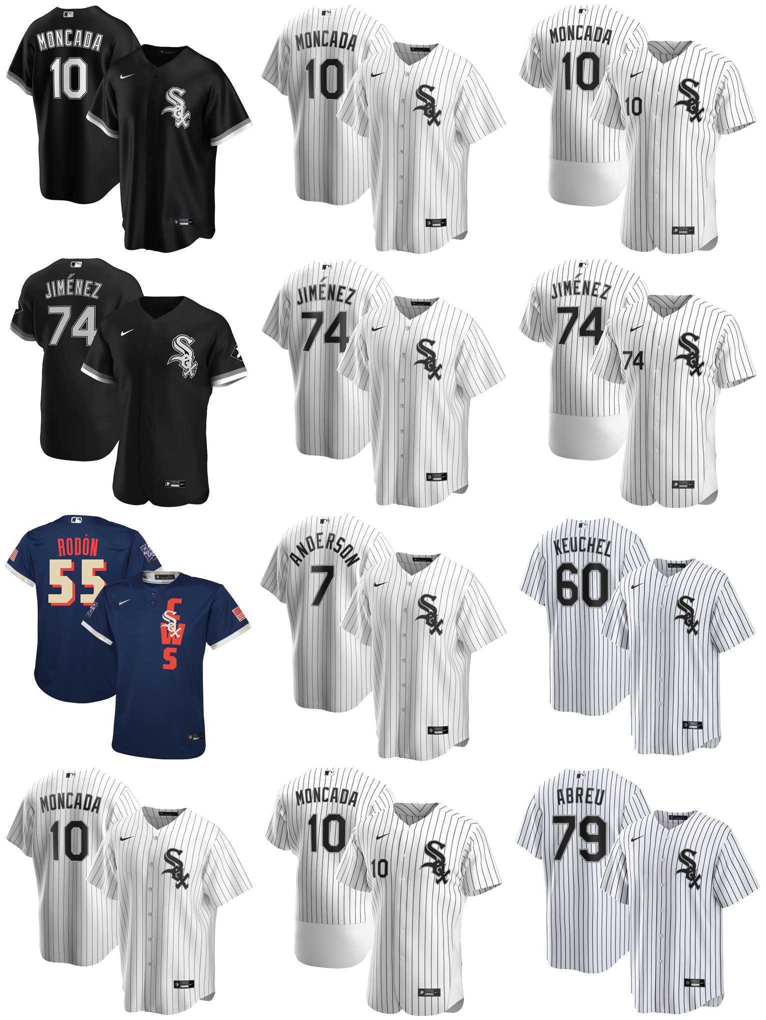 Chicago White Sox Baseball Jerseys Eloy Jimenez Jersey Tim Anderson Yoan Moncada Luis Robert Jose Abreu Lance Lynn Carlos Rodon Dallas Keuchel Stitched, 10
Chicago White Sox Baseball Jerseys Eloy Jimenez Jersey Tim Anderson Yoan Moncada Luis Robert Jose Abreu Lance Lynn Carlos Rodon Dallas Keuchel Stitched, 10