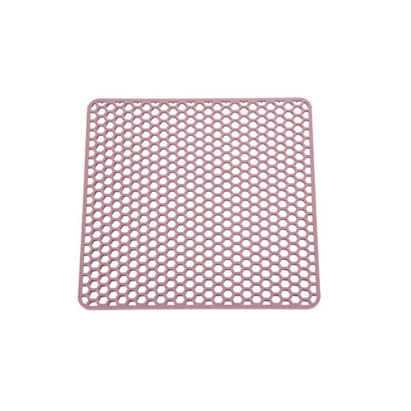 Mats & Pads Dish Drying Non Slip Placemat Soft Silicone Heat Resistant Rollable Insulated Home Sink Mat Liner Honeycomb Design Tableware
Mats & Pads Dish Drying Non Slip Placemat Soft Silicone Heat Resistant Rollable Insulated Home Sink Mat Liner Honeycomb Design Tableware