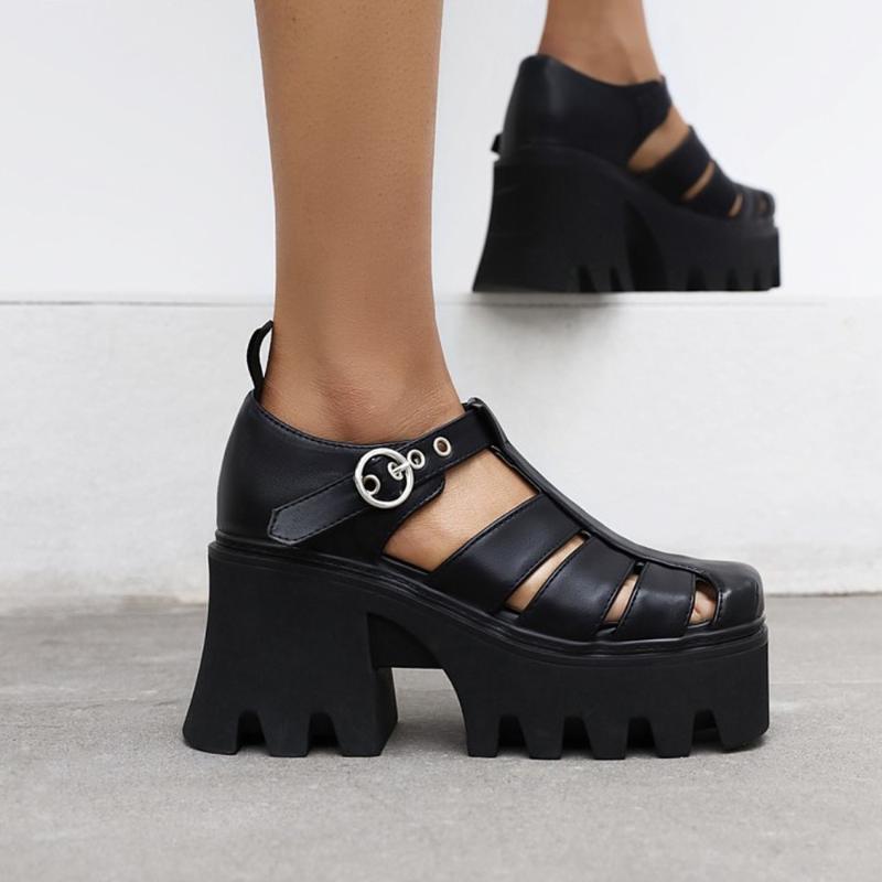Dress Shoes Womens Lolita Belt Buckle Gothic Punk Pumps Platform Sandals Chunky High Heel Creepers Japanese Harajuku Cut Out 2021, Black
Dress Shoes Womens Lolita Belt Buckle Gothic Punk Pumps Platform Sandals Chunky High Heel Creepers Japanese Harajuku Cut Out 2021, Black