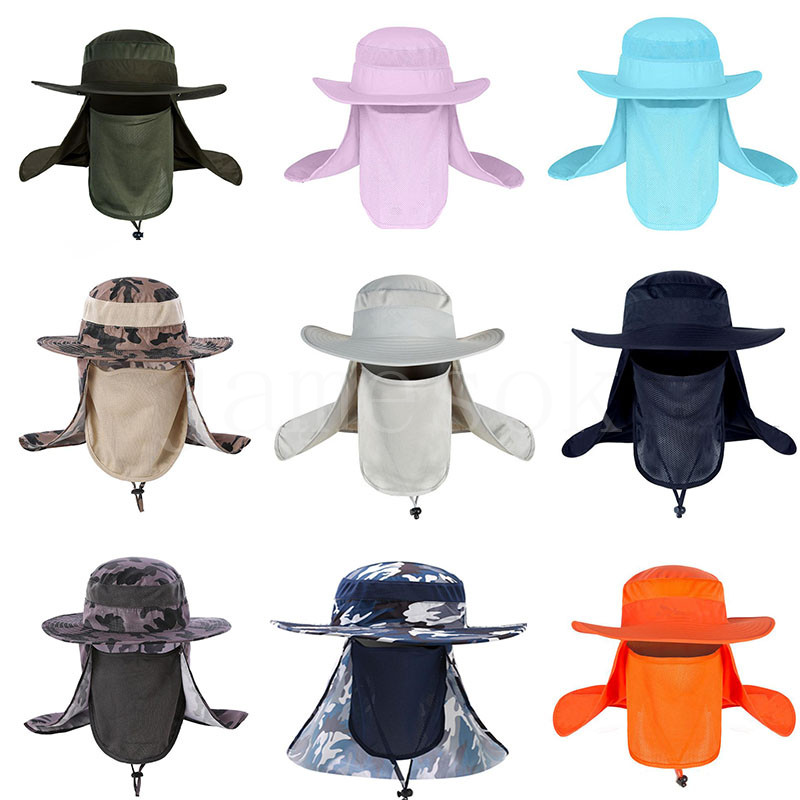 2021 Men Fishing Hat Outdoor Fishings Cap Uv Protection Adjustable Breathable Sunshade Solid Casual Hats DD576, Multi
2021 Men Fishing Hat Outdoor Fishings Cap Uv Protection Adjustable Breathable Sunshade Solid Casual Hats DD576, Multi