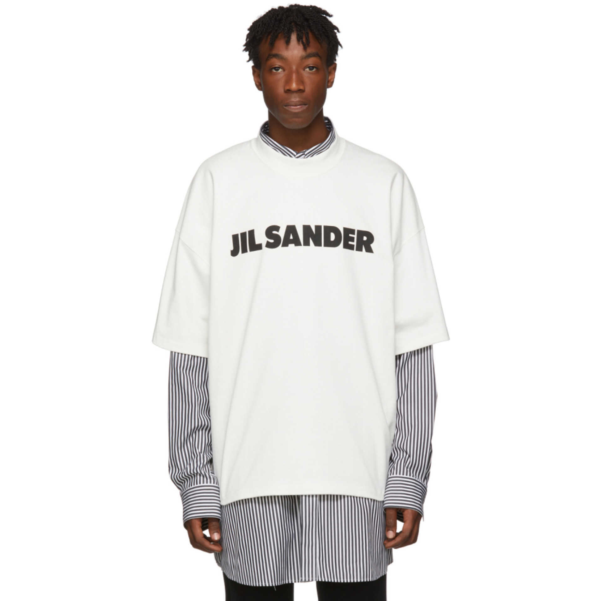 Fashion summer men' T-shirt 1:1 Jil sander high street brand 100% cotton minimalist Tee loose oversize Unisex short sleeve X0628, White
Fashion summer men' T-shirt 1:1 Jil sander high street brand 100% cotton minimalist Tee loose oversize Unisex short sleeve X0628, White