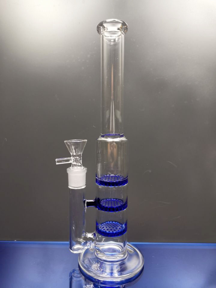 Colorful Straight Tube Glass Bong Triple Layer Comb Perc Hookah Percolator Water Pipes Heady Oil Dab Rig sestshop
Colorful Straight Tube Glass Bong Triple Layer Comb Perc Hookah Percolator Water Pipes Heady Oil Dab Rig sestshop