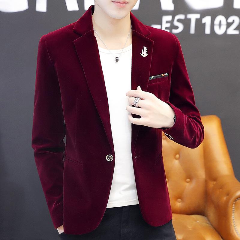 Men's Suits & Blazers Zogaa 2021 Fashion Imitation Water Velvet Men Autumn Winter Casual Korean Version Slim, Black
Men's Suits & Blazers Zogaa 2021 Fashion Imitation Water Velvet Men Autumn Winter Casual Korean Version Slim, Black