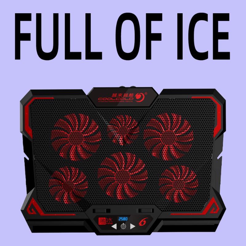 Laptop Cooler Cooling Pad Slim Portable USB Powered (6 Fans) Good Effect For Games 417*300*30MM Pads
Laptop Cooler Cooling Pad Slim Portable USB Powered (6 Fans) Good Effect For Games 417*300*30MM Pads