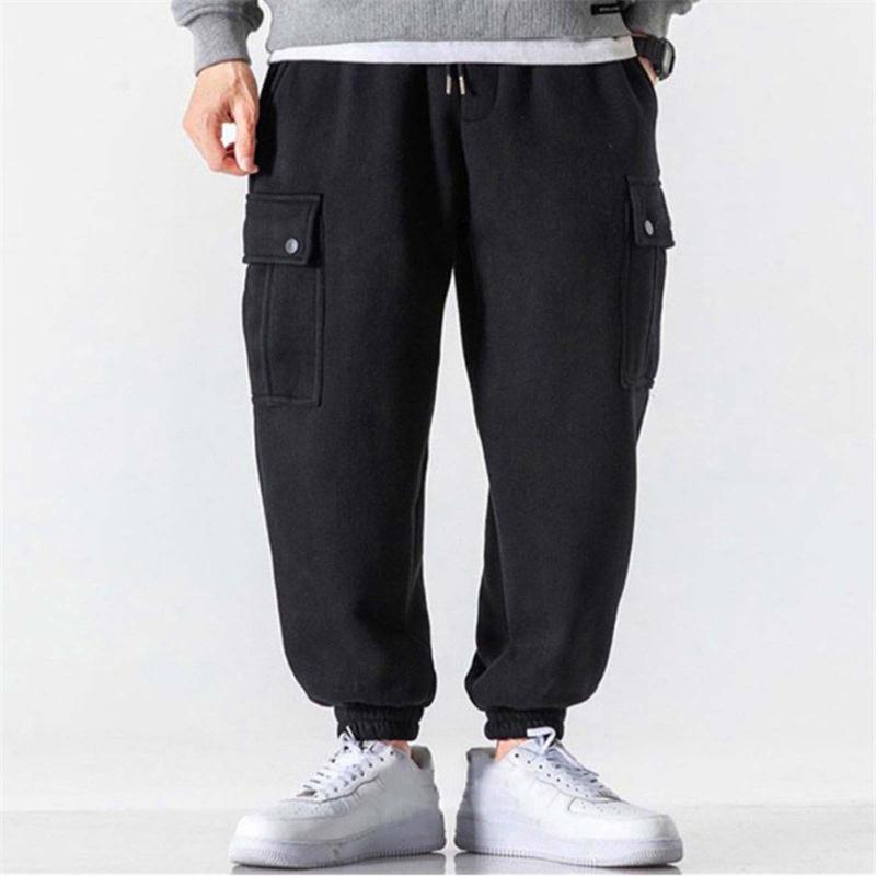 Men's Pants Tie Feet Overalls Cargo Fashion Casual Long Plus Velvet Trend Youth Warm Tracksuit Jogging, Black
Men's Pants Tie Feet Overalls Cargo Fashion Casual Long Plus Velvet Trend Youth Warm Tracksuit Jogging, Black