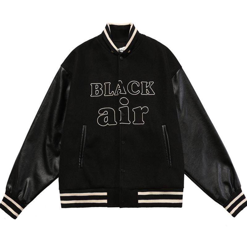 Women's Jackets High Quality Luxury Varsity Women Autumn Winter Oversized Long Sleeve Bomber Loose Black Baseball Vintage Y2K Coat, Black;brown
Women's Jackets High Quality Luxury Varsity Women Autumn Winter Oversized Long Sleeve Bomber Loose Black Baseball Vintage Y2K Coat, Black;brown