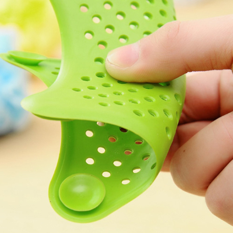 Household Sink Filter Shower Drain Hair Catcher Stopper Kitchen Bathroom Floor Drain Cover Universal Anti-clogging Sink Strain