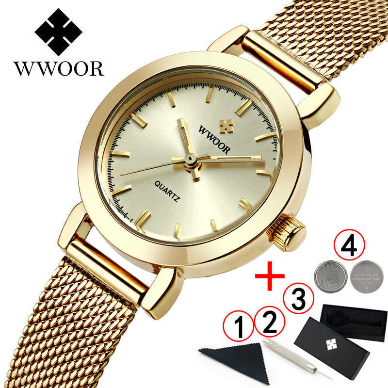 Gold Watch Women Famous Luxury Brands Small Dial Ladies Watches Mesh Band Wrist For Relogio Feminino 210707, Silver white
Gold Watch Women Famous Luxury Brands Small Dial Ladies Watches Mesh Band Wrist For Relogio Feminino 210707, Silver white