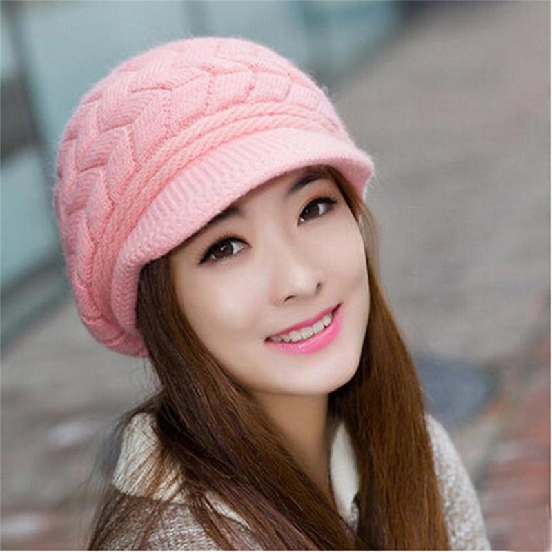 Beanie/Skull Caps Women's Hats Winter Warm Knitted Hat Hair Double Layer Plus Velvet Cap Visor Beanies For Women Casual Gorras, Blue;gray
Beanie/Skull Caps Women's Hats Winter Warm Knitted Hat Hair Double Layer Plus Velvet Cap Visor Beanies For Women Casual Gorras, Blue;gray