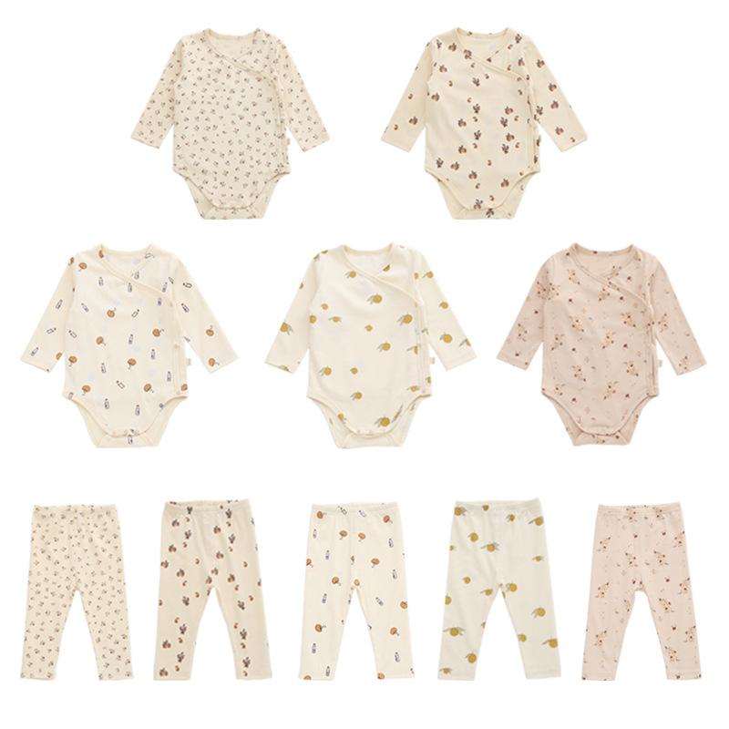 Clothing Sets Born Baby Girl Autumn Long Sleeve Flower Printed Bodysuit And Pants Set For Kids Children's 0-2 Years Old, White
Clothing Sets Born Baby Girl Autumn Long Sleeve Flower Printed Bodysuit And Pants Set For Kids Children's 0-2 Years Old, White