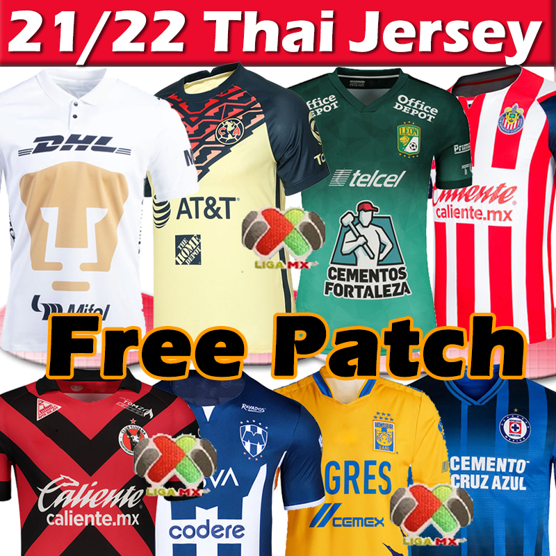 MX liga soccer jerseys 2021 2022 club america chivas cruz azul tigres uanl guadalajara leon rayados-monterrey unam xolos tijuana 21/22 men football shirts, Shenluyisi
MX liga soccer jerseys 2021 2022 club america chivas cruz azul tigres uanl guadalajara leon rayados-monterrey unam xolos tijuana 21/22 men football shirts, Shenluyisi