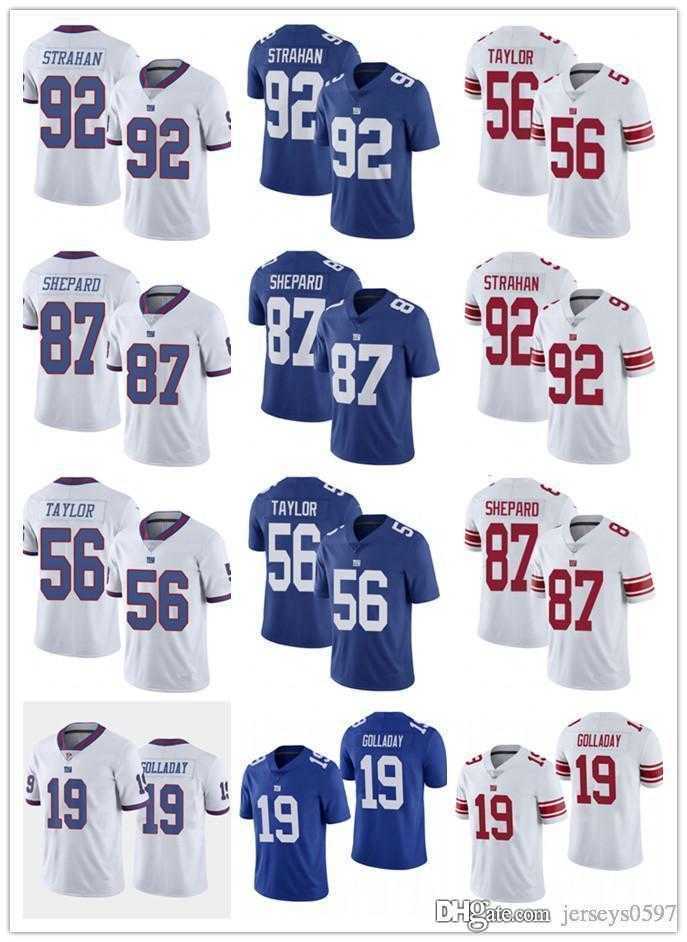 Men Women New YorkGiantsJersey 19 Kenny Golladay 92 Michael Strahan 87 Sterling Shepard 56 Lawrence Taylor Football Jerseys, Color
Men Women New YorkGiantsJersey 19 Kenny Golladay 92 Michael Strahan 87 Sterling Shepard 56 Lawrence Taylor Football Jerseys, Color