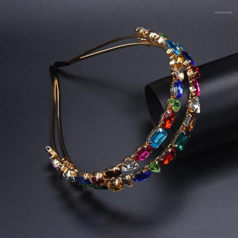Fashion Colorful Luxury Glass Crystal Hairbands Women Wedding Bridal Hair Jewelry Elegant Headbands Girls Female Cute Hairwear Clips & Barre, Golden;silver
Fashion Colorful Luxury Glass Crystal Hairbands Women Wedding Bridal Hair Jewelry Elegant Headbands Girls Female Cute Hairwear Clips & Barre, Golden;silver