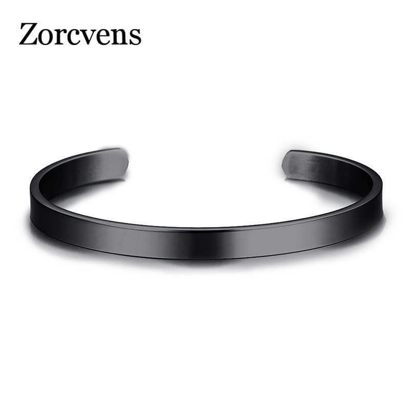 Zorcvens High Polished Mirror Stainless Steel Cuff Bangles Bracelets for Men Woman Gifts Q0719
Zorcvens High Polished Mirror Stainless Steel Cuff Bangles Bracelets for Men Woman Gifts Q0719