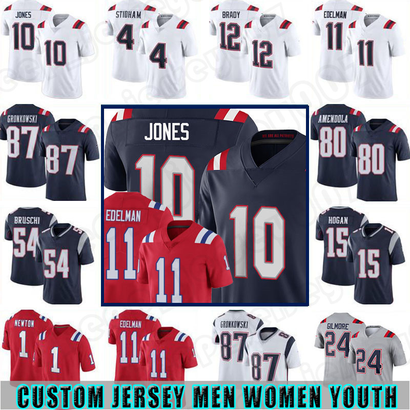 New Custom England 10 Mac Jones Mens 24 Stephon Gilmore 54 Dont'a Hightower Football Jerseys 37 Damien Harris Cam Newton Julian Edelman Tom Brady Women Youth, Custom men (aiguozhe)
New Custom England 10 Mac Jones Mens 24 Stephon Gilmore 54 Dont'a Hightower Football Jerseys 37 Damien Harris Cam Newton Julian Edelman Tom Brady Women Youth, Custom men (aiguozhe)
