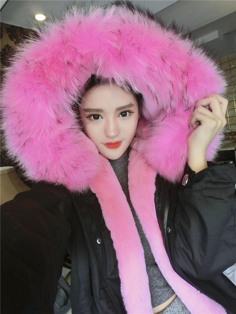 Women's Fur & Faux Thicker Warmth Woman Army Green Large Raccoon Collar Hooded Coat Parkas Outwea Winter Jacket Brand Style, Black
Women's Fur & Faux Thicker Warmth Woman Army Green Large Raccoon Collar Hooded Coat Parkas Outwea Winter Jacket Brand Style, Black