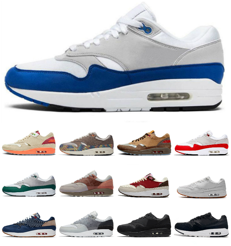 Top Quality 2022 Mens Max 1 87 Running ShOes Clot Kiss of Death Women Sneakers London Amsterdam Denham N7 Taupe Haze Evergreen Aura OG Anniversary Casual Trainers, Bubble package bag
Top Quality 2022 Mens Max 1 87 Running ShOes Clot Kiss of Death Women Sneakers London Amsterdam Denham N7 Taupe Haze Evergreen Aura OG Anniversary Casual Trainers, Bubble package bag