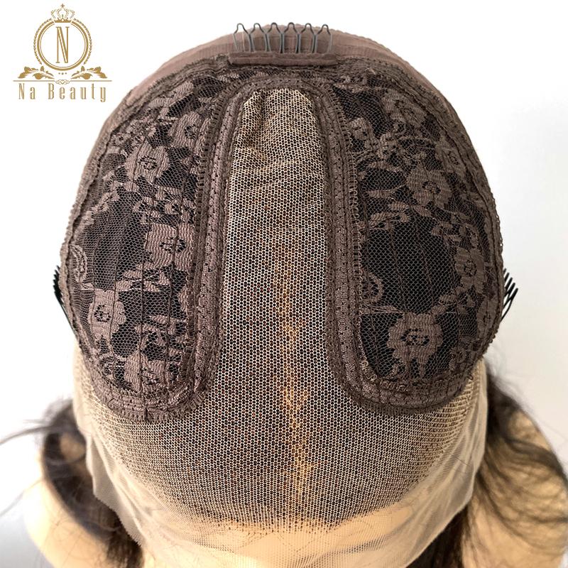 Lace Wigs Highlight Blonde Colored Blunt Cut Short Bob 13x6 Front Human Hair For Black Women HD Frontal Wig Nabeauty