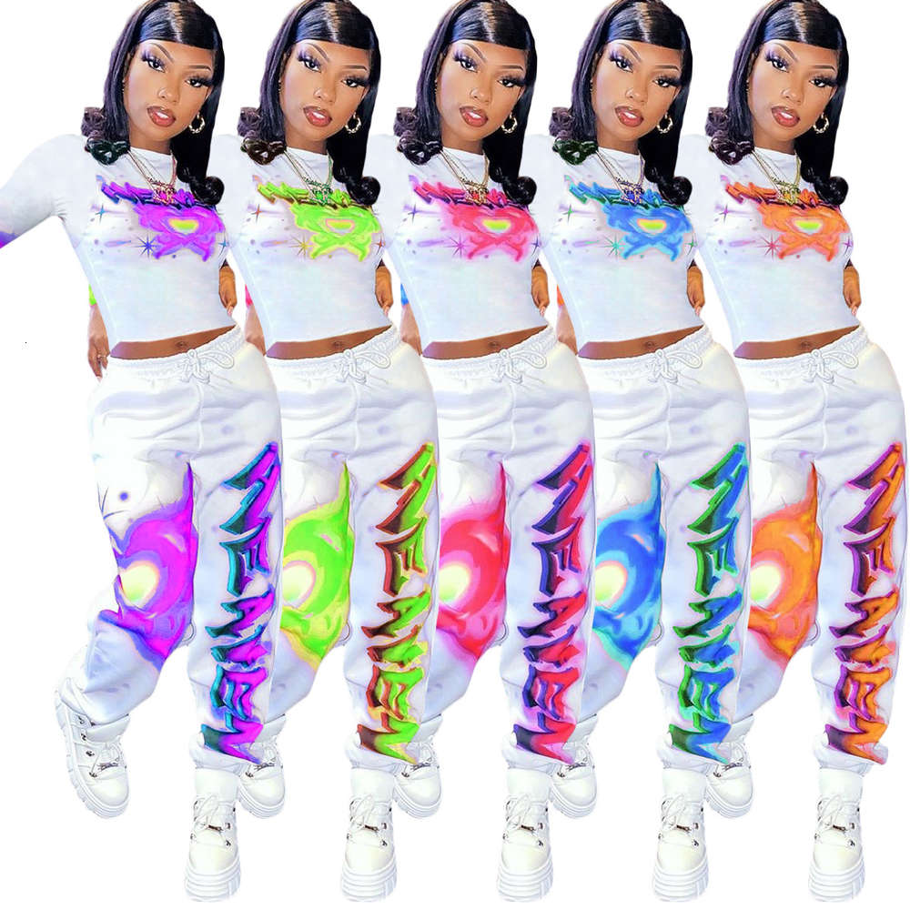 Two-Piece Tracksuits Outfits Graffiti Letter Print Joggers Sweat Suits Women Streetwear Fashion Tracksuit 2 Piece Set, Gray
Two-Piece Tracksuits Outfits Graffiti Letter Print Joggers Sweat Suits Women Streetwear Fashion Tracksuit 2 Piece Set, Gray