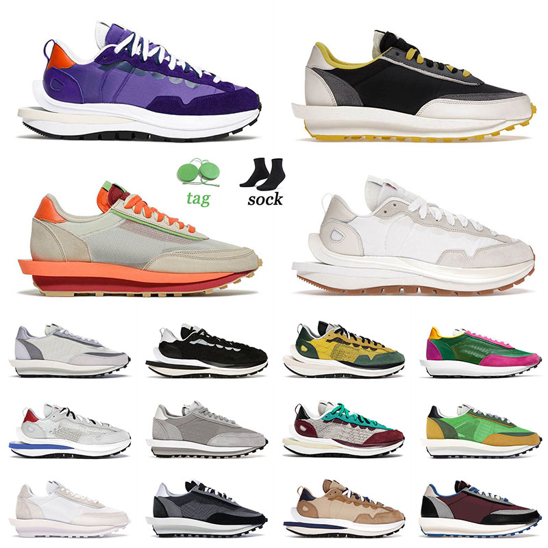 Ldv Waffle X Blazer Vaporwaffle 2022 OG Running Shoes Bright Citron Dark Iris White Gum Game Royal Fragment Smoke Grey Outdoor Sneakers 36-45, 14 
Ldv Waffle X Blazer Vaporwaffle 2022 OG Running Shoes Bright Citron Dark Iris White Gum Game Royal Fragment Smoke Grey Outdoor Sneakers 36-45, 14