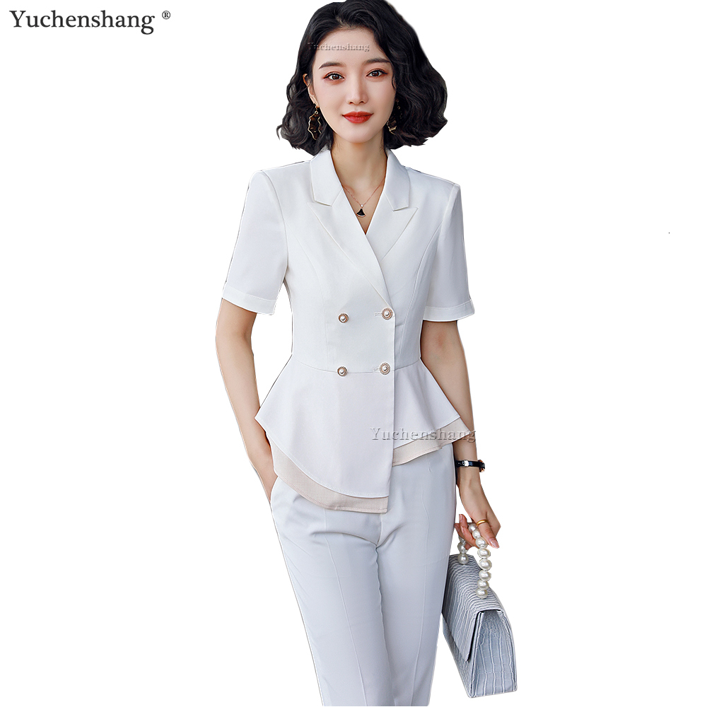 Women's Suits & Blazers Ruffle Pant OL 2 Piece Set Women Office Lady White Black Work Business Interview Suit Jackets Blazer and ZV61, Black 2 piece set
Women's Suits & Blazers Ruffle Pant OL 2 Piece Set Women Office Lady White Black Work Business Interview Suit Jackets Blazer and ZV61, Black 2 piece set
