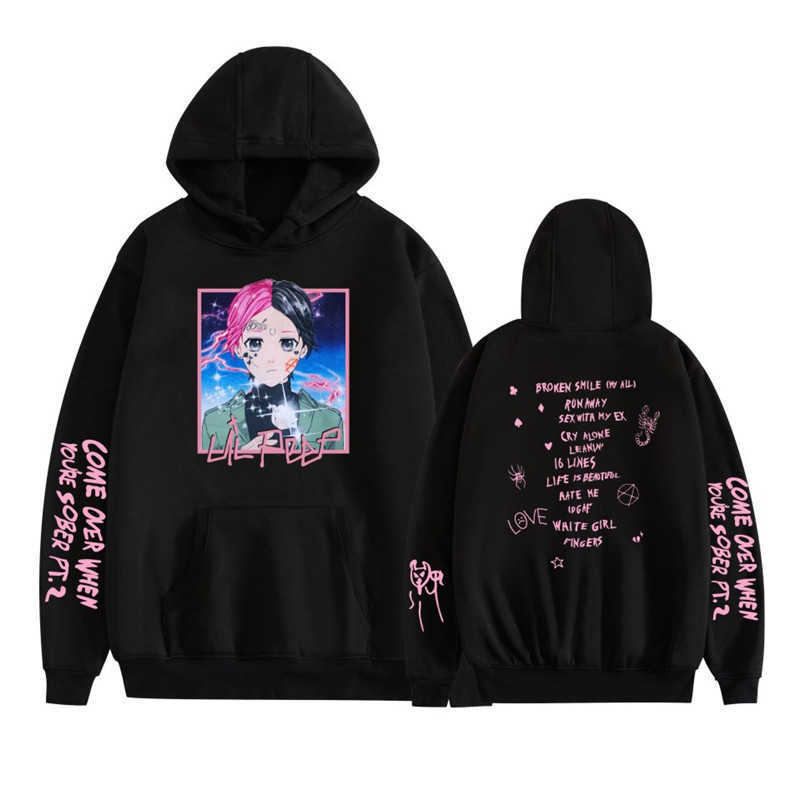 Lil Peep Hoodies Love lil.peep men Sweatshirts Hooded Pullover sweatershirts male/Women sudaderas cry baby hood hoddie XXS-4XL X0601, Navy blue
Lil Peep Hoodies Love lil.peep men Sweatshirts Hooded Pullover sweatershirts male/Women sudaderas cry baby hood hoddie XXS-4XL X0601, Navy blue
