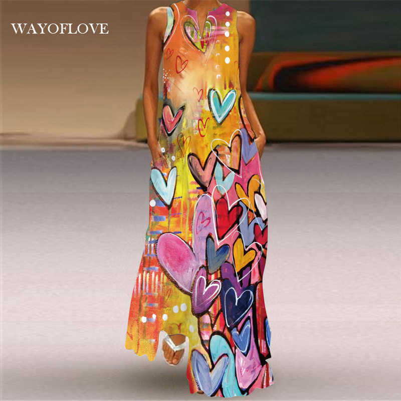 WAYOFLOVE Heart Print Vintage Dress Women Party Summer Sundresses Elegant dresses Women Casual Beach Maxi Dresses For Women 210602, Vlcq-79
WAYOFLOVE Heart Print Vintage Dress Women Party Summer Sundresses Elegant dresses Women Casual Beach Maxi Dresses For Women 210602, Vlcq-79