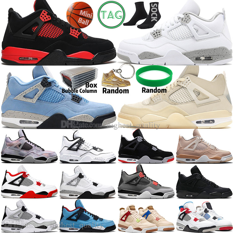 Sail Oreo Black Cat 4 4s Mens Basketball Shoes Bred University Blue Fire Red Thunder White Cement Infrared Starfish Wild Things DIY Men Sports Women Sneakers Trainers, #38
Sail Oreo Black Cat 4 4s Mens Basketball Shoes Bred University Blue Fire Red Thunder White Cement Infrared Starfish Wild Things DIY Men Sports Women Sneakers Trainers, #38