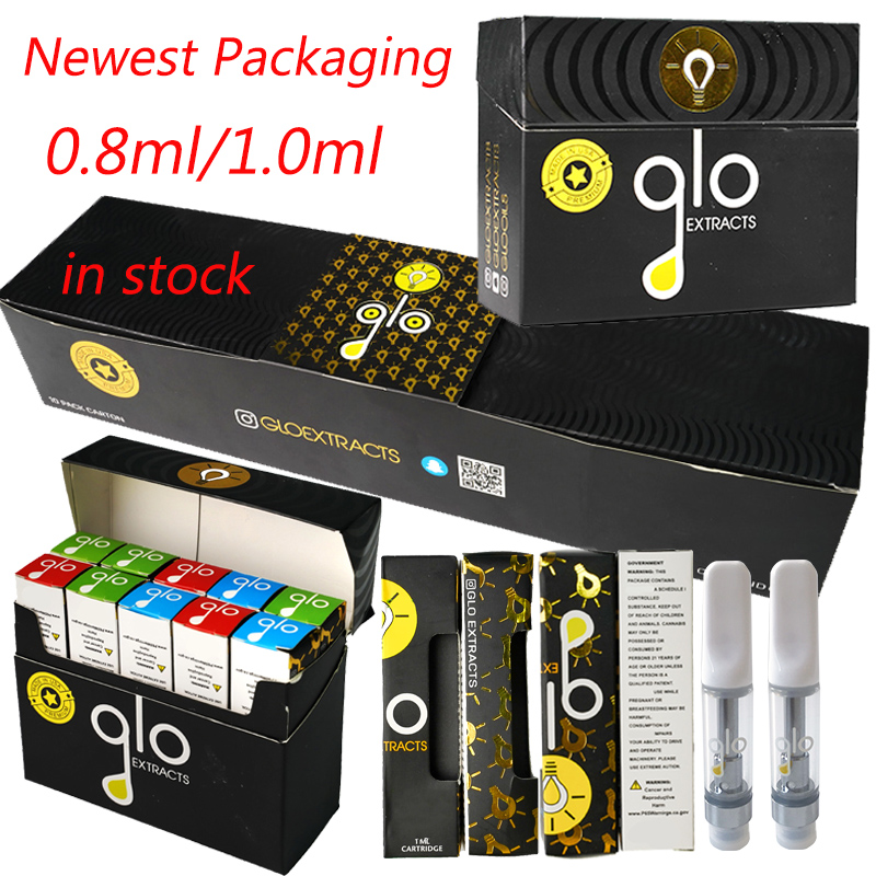 GLO Extracts Vape Cartridges Packaging 0.8ml 1ml Atomizers Ceramic Coil Empty Vapes Pen Cartridge 510 Thick Oil Glass Tank Cart Vaporizer
GLO Extracts Vape Cartridges Packaging 0.8ml 1ml Atomizers Ceramic Coil Empty Vapes Pen Cartridge 510 Thick Oil Glass Tank Cart Vaporizer