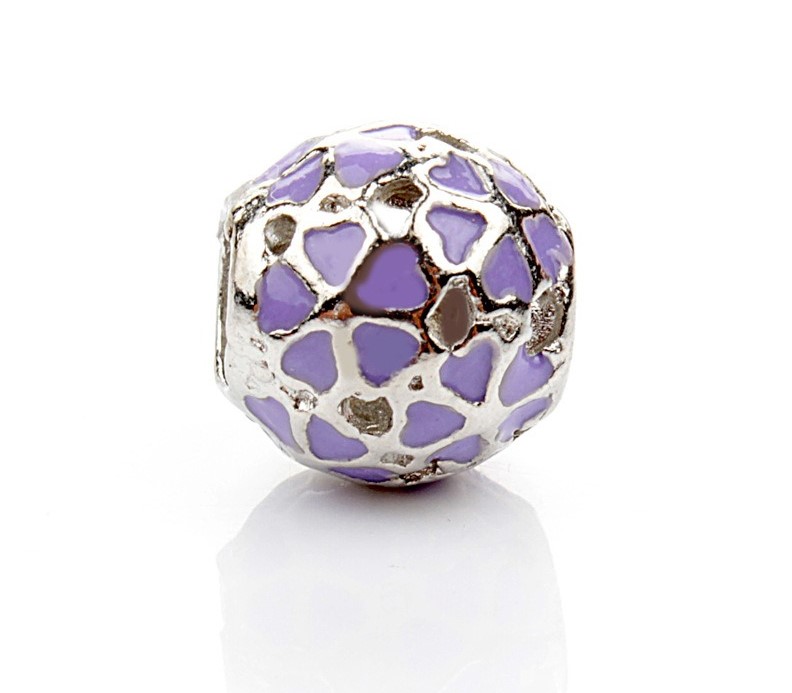 Fits Pandora Bracelets 20pcs Purple Flower Round Cherry Blossom Silver Charms Bead For Women Making Diy European Necklace Jewelry Accessorie
Fits Pandora Bracelets 20pcs Purple Flower Round Cherry Blossom Silver Charms Bead For Women Making Diy European Necklace Jewelry Accessorie