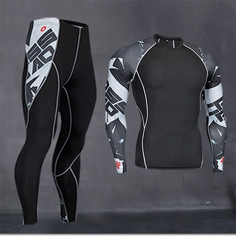 Thermal Underwear Men' Long Underwear Compression Clothing Fitness Shirt Men Running Shirt Training Pants Thermal Underwear 211110, Running leggings 6
Thermal Underwear Men' Long Underwear Compression Clothing Fitness Shirt Men Running Shirt Training Pants Thermal Underwear 211110, Running leggings 6