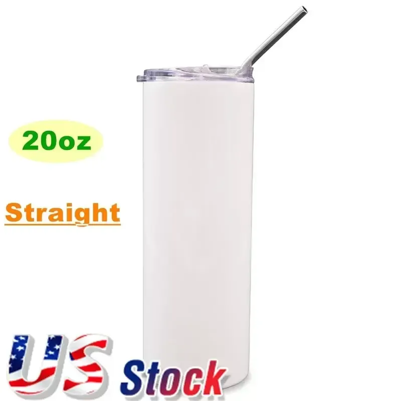 US Stock 20oz sublimation Mug straight tumblers blanks white 304 Stainless Steel Vacuum Insulated Slim DIY 20 oz Cup Car Coffee Mugs
US Stock 20oz sublimation Mug straight tumblers blanks white 304 Stainless Steel Vacuum Insulated Slim DIY 20 oz Cup Car Coffee Mugs