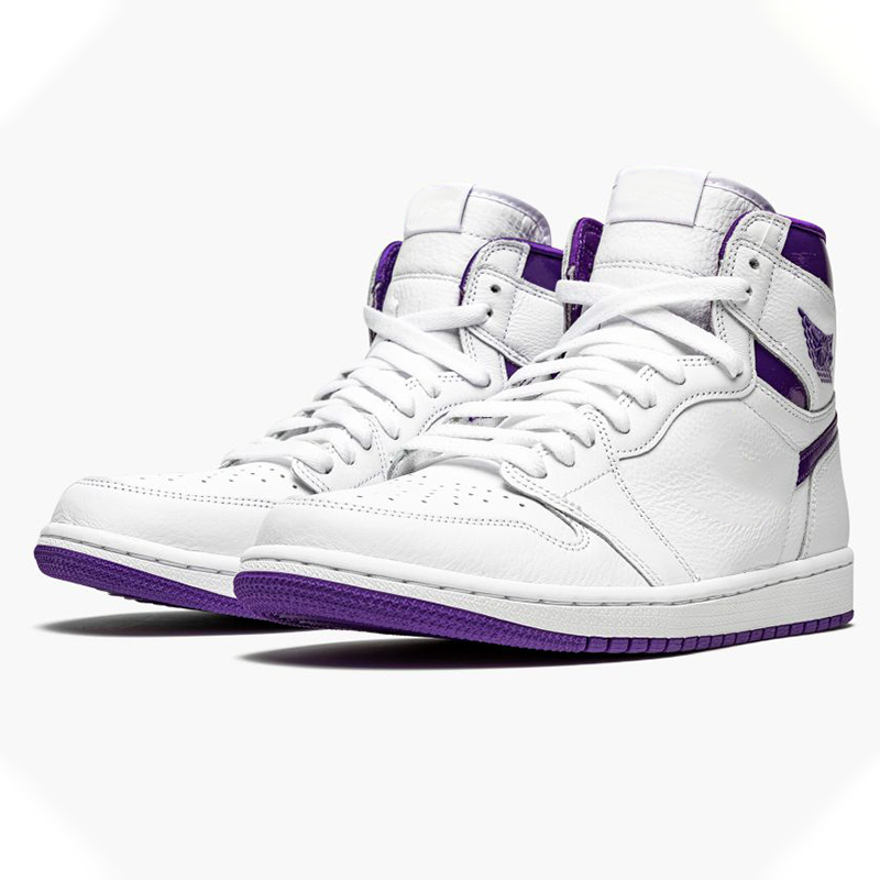 Jumpman 1 RETRO HIGH Men/Women Court Purple Basketball Shoes Outdoor Sneakers Sports With Original Box Fast Delivery, White/court purple
Jumpman 1 RETRO HIGH Men/Women Court Purple Basketball Shoes Outdoor Sneakers Sports With Original Box Fast Delivery, White/court purple