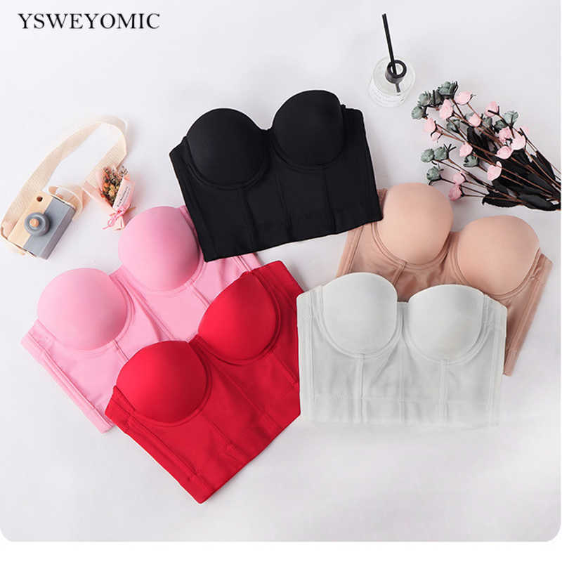 Soft High Quality Fabric Pink Red 5 color Corset Brallet Women's Bustier Bra Night Club Party Cropped Top Vest Plus Size 210616, Black
Soft High Quality Fabric Pink Red 5 color Corset Brallet Women's Bustier Bra Night Club Party Cropped Top Vest Plus Size 210616, Black