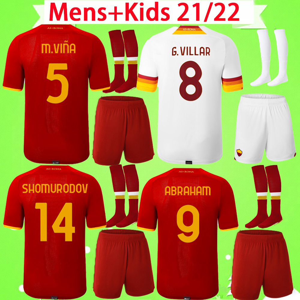 + kids kit with socks 2021 2022 roma boys sets soccer jerseys mens abraham shomurodov veretout zaniolo 21 22 spinazzola ibanez m.vina child, Black
+ kids kit with socks 2021 2022 roma boys sets soccer jerseys mens abraham shomurodov veretout zaniolo 21 22 spinazzola ibanez m.vina child, Black