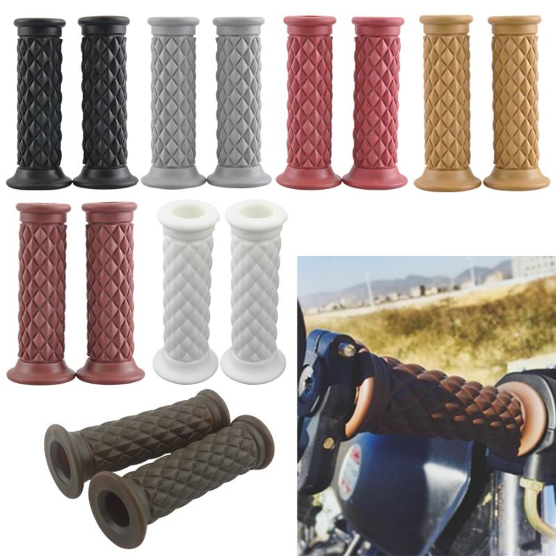 Handlebars Motorcycle 7/8''22mm Retro Rubber Handlebar Hand Grip Fit For MotorBike Cafe Racer Outdoor Sports Universal 22MM
Handlebars Motorcycle 7/8''22mm Retro Rubber Handlebar Hand Grip Fit For MotorBike Cafe Racer Outdoor Sports Universal 22MM