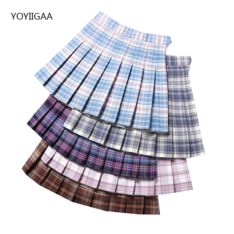 High Waist Chic Women Pleated Skirt Preppy Style Female Mini Skirts Summer Harajuku Ladies Plaid Skirts Casual A-line Skirt, Red
High Waist Chic Women Pleated Skirt Preppy Style Female Mini Skirts Summer Harajuku Ladies Plaid Skirts Casual A-line Skirt, Red