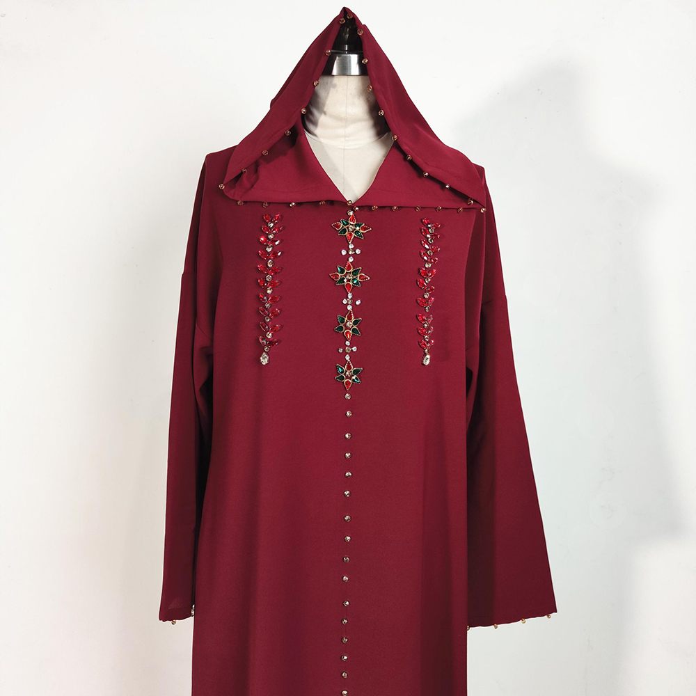 abaya dubai turkey arabic muslim hijab dress kaftan islam clothing maxi dresses for women morocco vestidos robe longue femmeplus size clothe, Red
abaya dubai turkey arabic muslim hijab dress kaftan islam clothing maxi dresses for women morocco vestidos robe longue femmeplus size clothe, Red