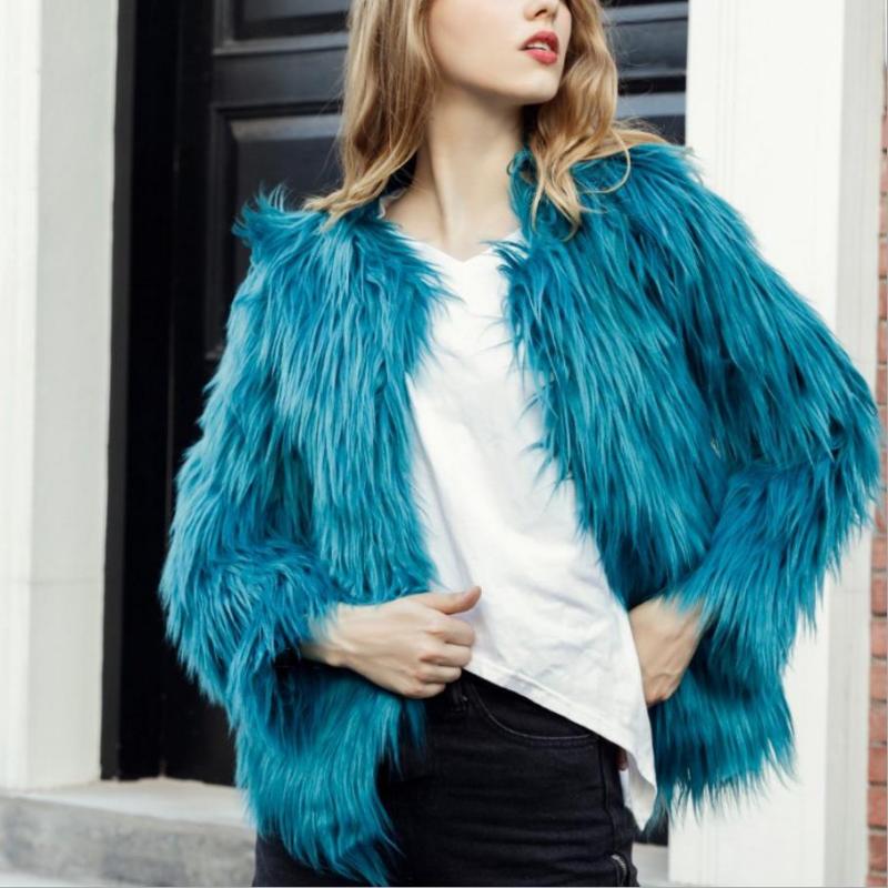 Women's Fur & Faux Coat Women Fluffy Warm Long Sleeve O-neck Autumn Winter Jacket Hairy Collarless Overcoat Plus Size 3XL, Black
Women's Fur & Faux Coat Women Fluffy Warm Long Sleeve O-neck Autumn Winter Jacket Hairy Collarless Overcoat Plus Size 3XL, Black