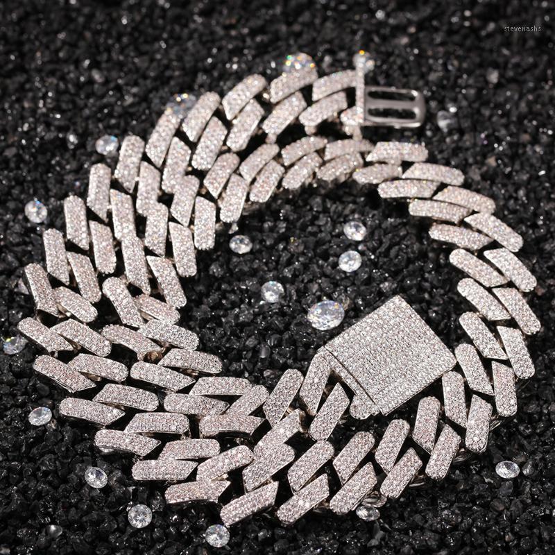 Chains Fashion Hip Hop Jewelry For Gift 18mm Prong Cuban Chain Cubic Zircon Link Necklace Gold Plated Luxury Copper Micro Paved
Chains Fashion Hip Hop Jewelry For Gift 18mm Prong Cuban Chain Cubic Zircon Link Necklace Gold Plated Luxury Copper Micro Paved