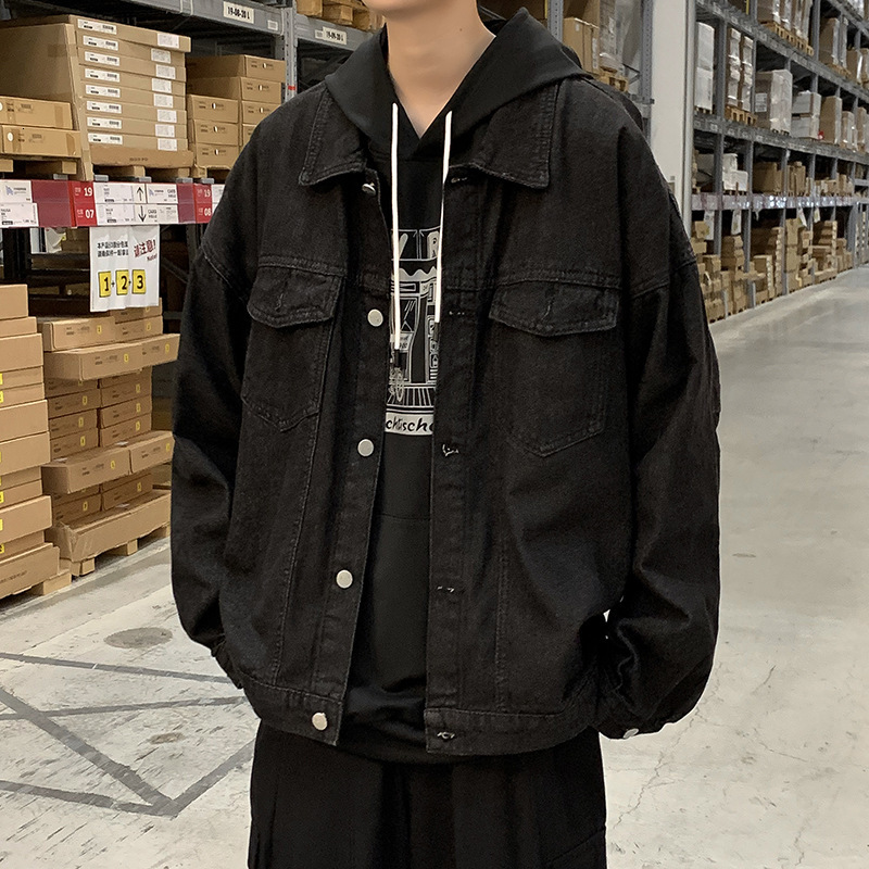 men's jackets jaqueta jeans masculina, estilo coreano, bonito, casal, escolar, outono, casual, blusa tamanhos diferentes 6o6a, Black;brown
men's jackets jaqueta jeans masculina, estilo coreano, bonito, casal, escolar, outono, casual, blusa tamanhos diferentes 6o6a, Black;brown