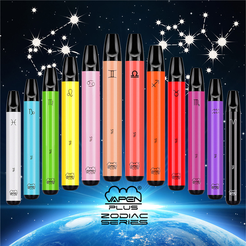 Authentic VAPEN PLUS 800 Puffs Disposable Vape Pen E-Cigarettes Kits 550mAh Battery 3.5ml Capacity Vapes Zodiac Edition Portable Vaporizer Pre-Filled Bars Vapor
Authentic VAPEN PLUS 800 Puffs Disposable Vape Pen E-Cigarettes Kits 550mAh Battery 3.5ml Capacity Vapes Zodiac Edition Portable Vaporizer Pre-Filled Bars Vapor